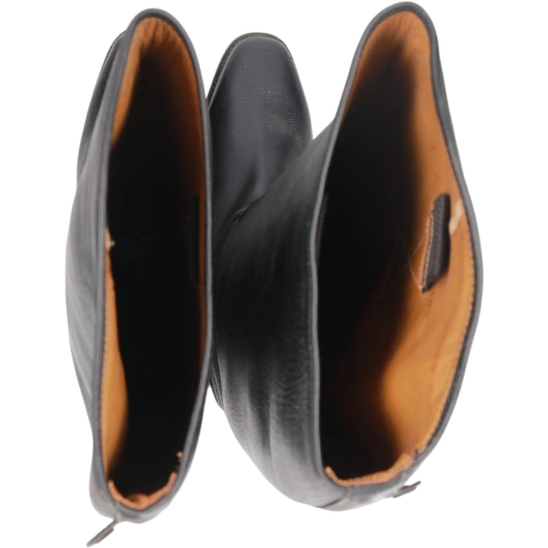 Cavallo Jockey Riding Boots, Size 39 Women's 24.5cm unclear black type Vintage Second Hand