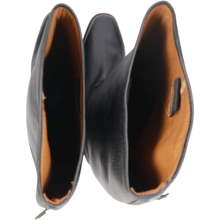 Cavallo Jockey Riding Boots, Size 39 Women's 24.5cm unclear black type Vintage Second Hand