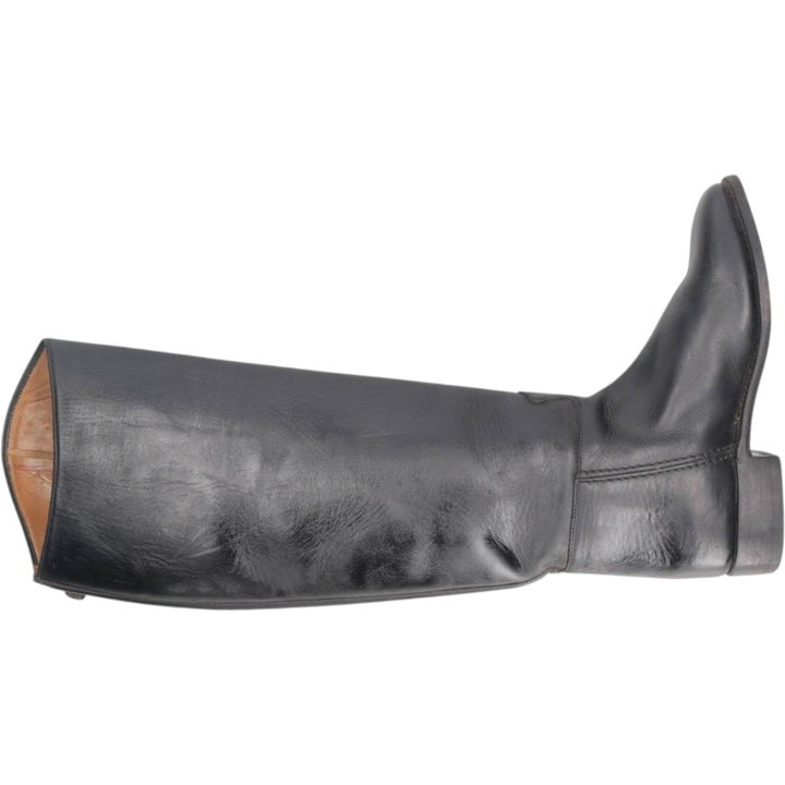 Cavallo Jockey Riding Boots, Size 39 Women's 24.5cm unclear black type Vintage Second Hand