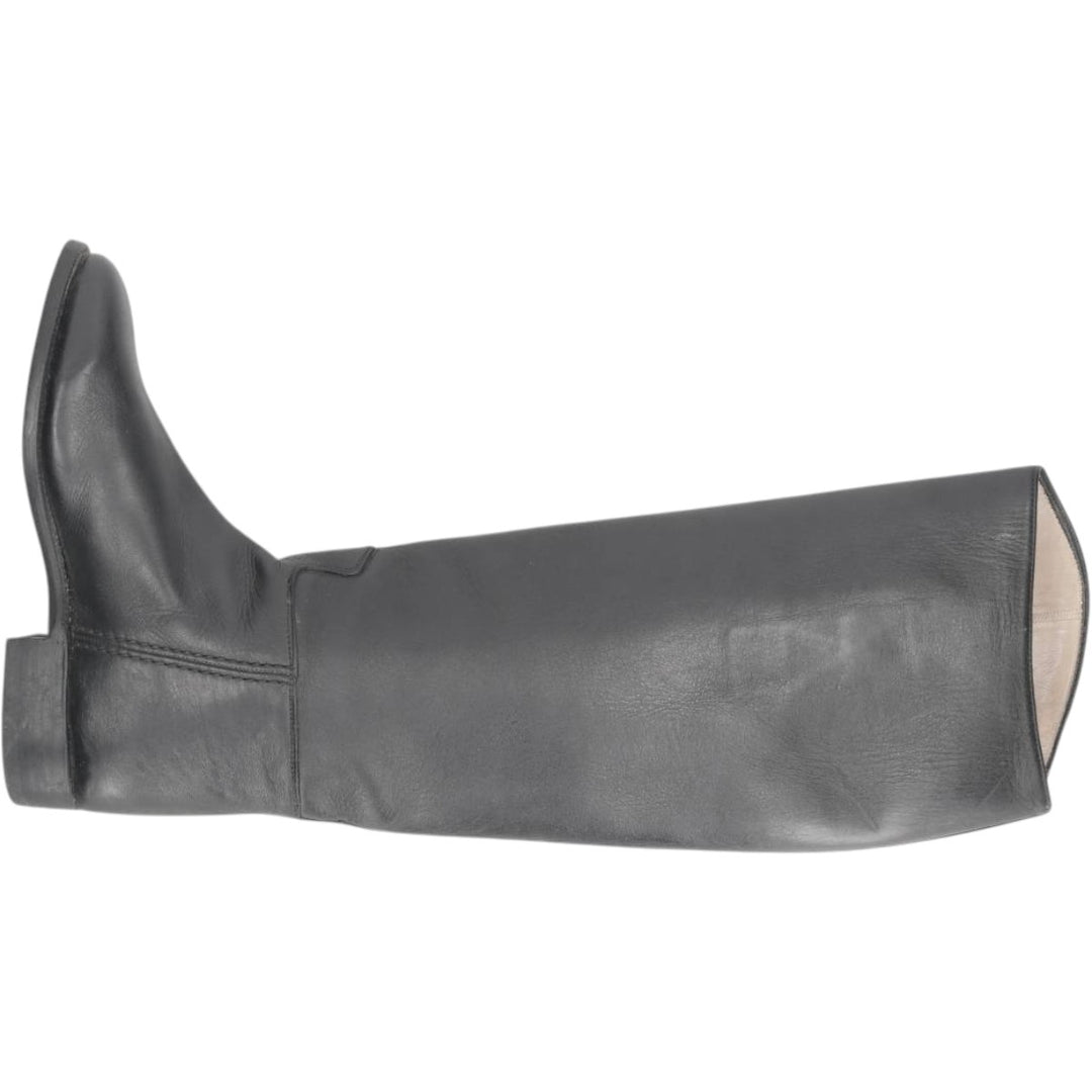 Cavallo Jockey Riding Boots, Size 39 Women's 24.5cm unclear black type Vintage Second Hand