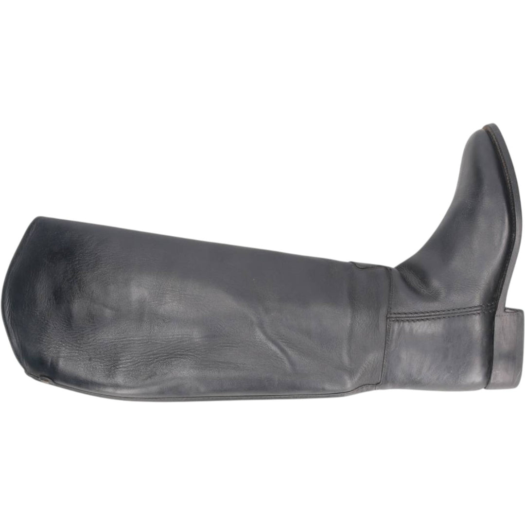 Cavallo Jockey Riding Boots, Size 39 Women's 24.5cm unclear black type Vintage Second Hand