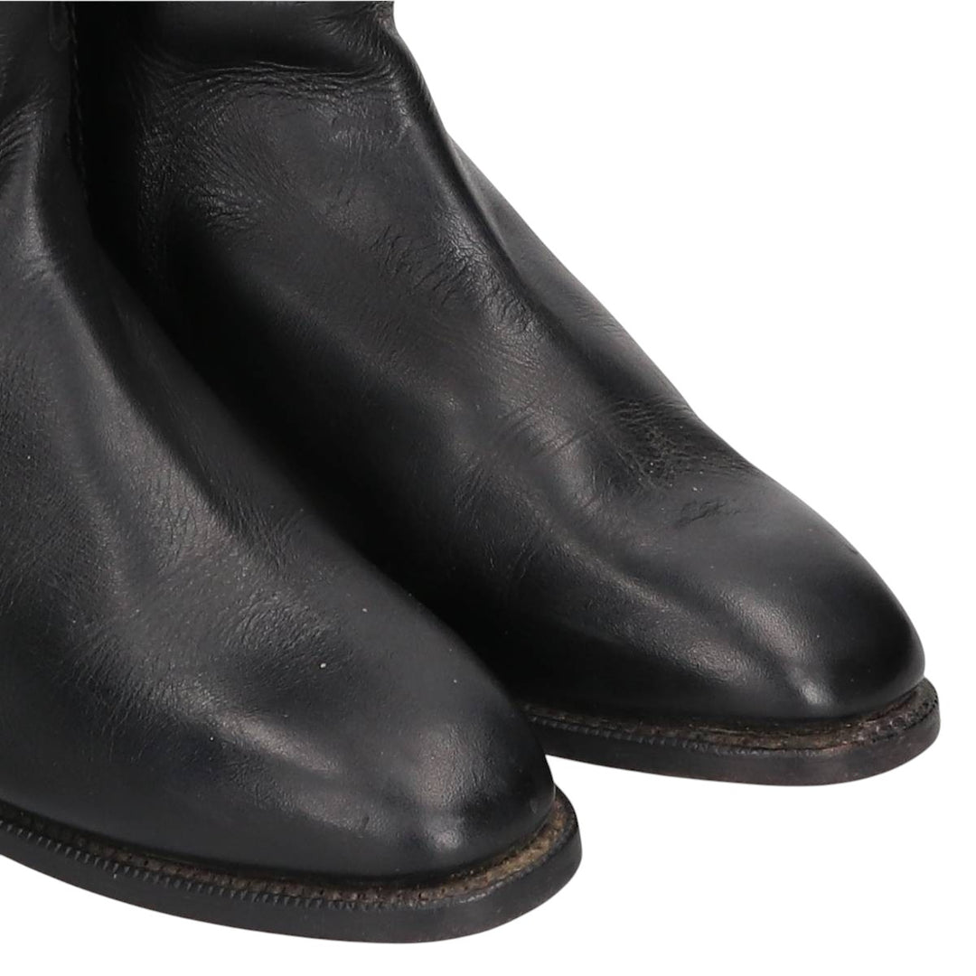 Cavallo Jockey Riding Boots, Size 39 Women's 24.5cm unclear black type Vintage Second Hand