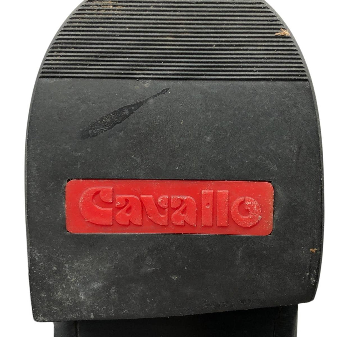 Cavallo Jockey Riding Boots, Size 39 Women's 24.5cm unclear black type Vintage Second Hand