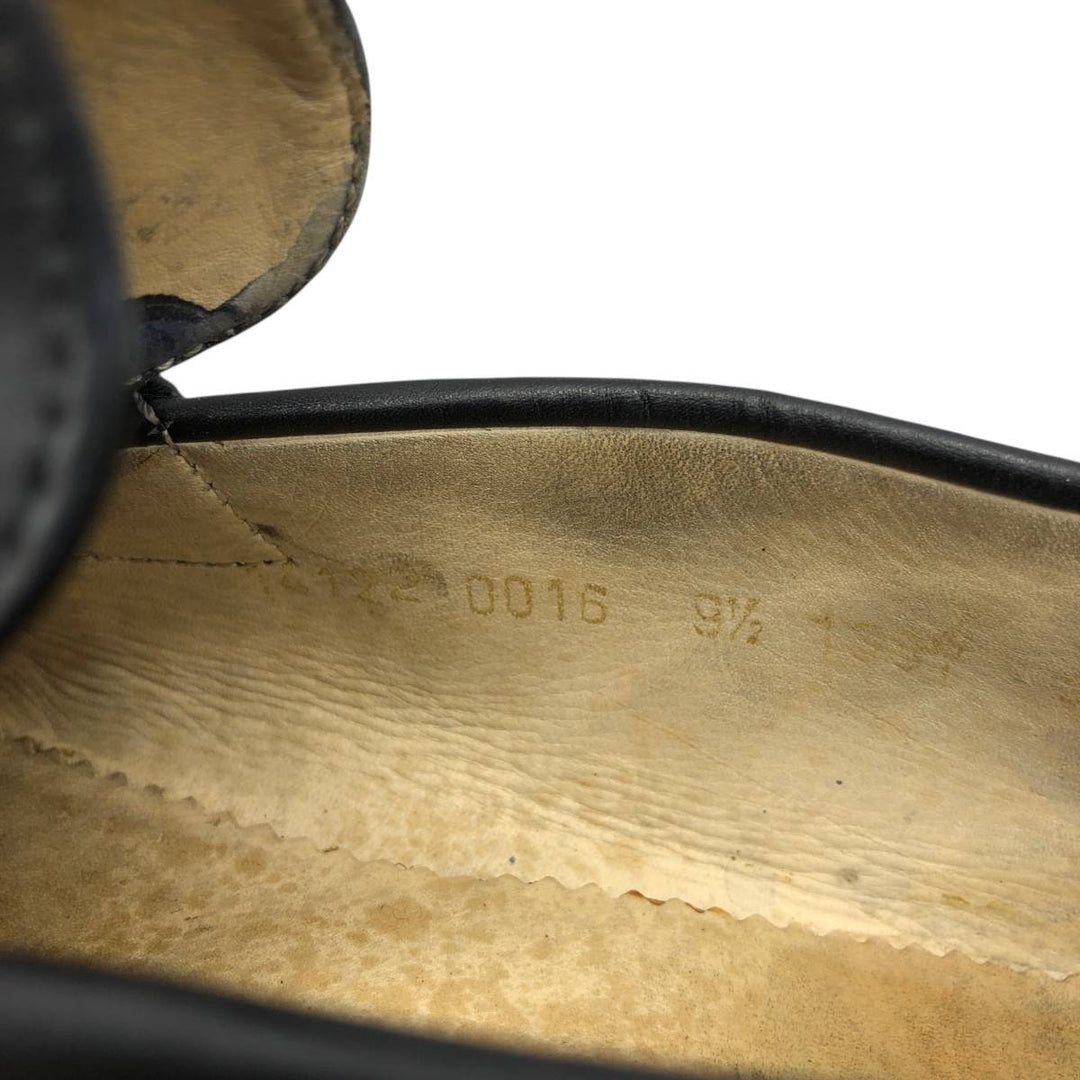Yanko coin loafers, size 9 1/2 Men's 27.5cm genuine leather black type Vintage Second Hand