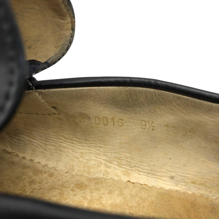 Yanko coin loafers, size 9 1/2 Men's 27.5cm genuine leather black type Vintage Second Hand