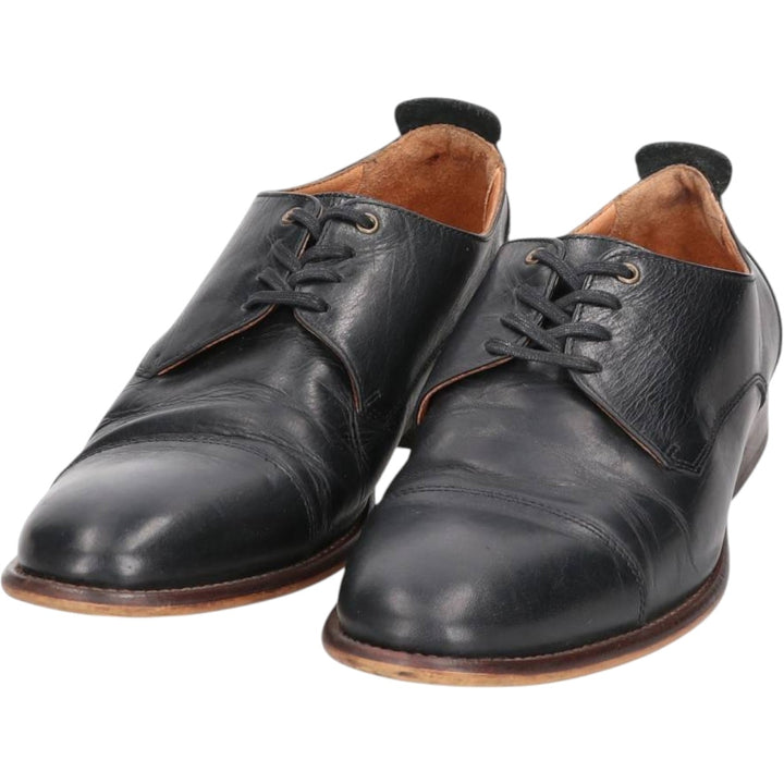LEGEND Straight Tip Shoes, Size 42 Men's 26.0cm genuine leather black type Vintage Second Hand