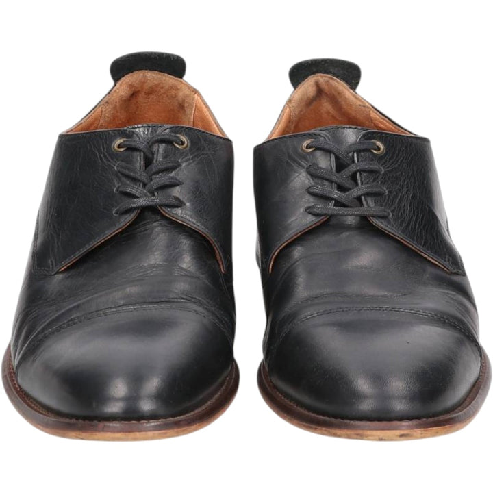 LEGEND Straight Tip Shoes, Size 42 Men's 26.0cm genuine leather black type Vintage Second Hand