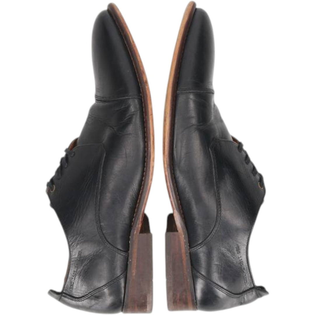 LEGEND Straight Tip Shoes, Size 42 Men's 26.0cm genuine leather black type Vintage Second Hand