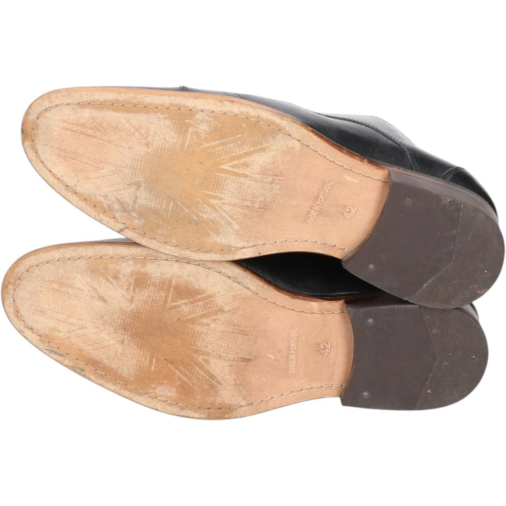 LEGEND Straight Tip Shoes, Size 42 Men's 26.0cm genuine leather black type Vintage Second Hand