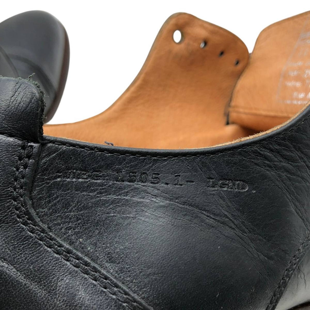 LEGEND Straight Tip Shoes, Size 42 Men's 26.0cm genuine leather black type Vintage Second Hand