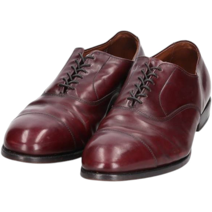 Allen Edmonds Park Avenue Straight Tip Shoes, Made in USA, Size 10 1/2 EEE Men's 28.5cm unclear burgundy type Vintage Second Hand