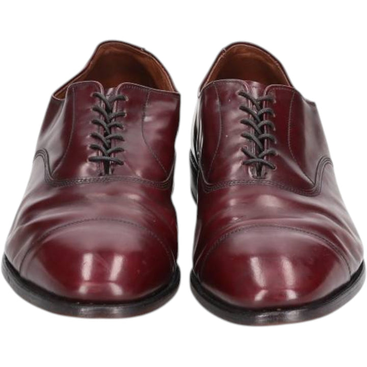 Allen Edmonds Park Avenue Straight Tip Shoes, Made in USA, Size 10 1/2 EEE Men's 28.5cm unclear burgundy type Vintage Second Hand