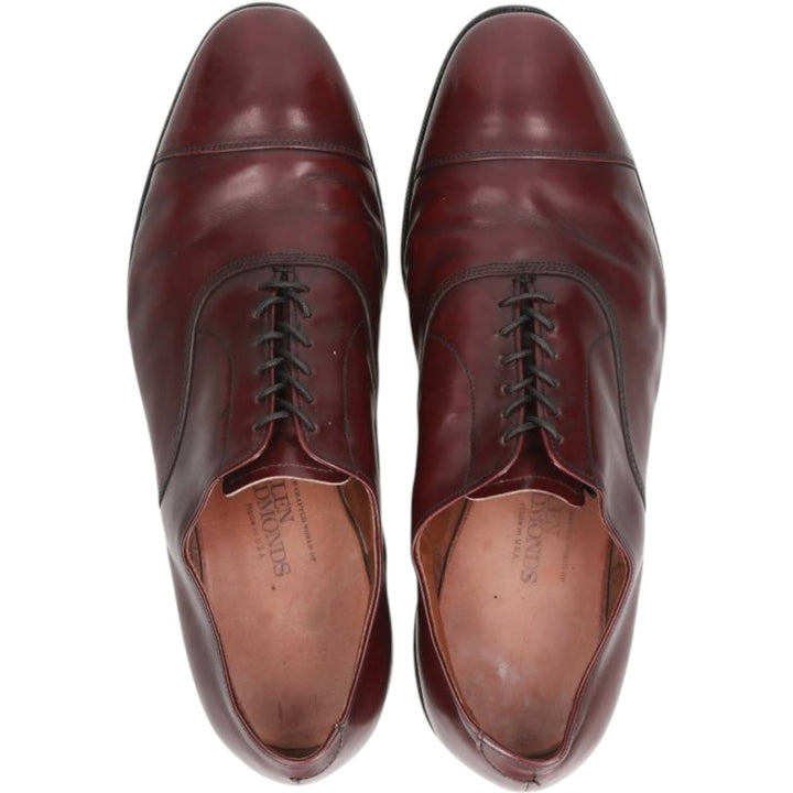 Allen Edmonds Park Avenue Straight Tip Shoes, Made in USA, Size 10 1/2 EEE Men's 28.5cm unclear burgundy type Vintage Second Hand