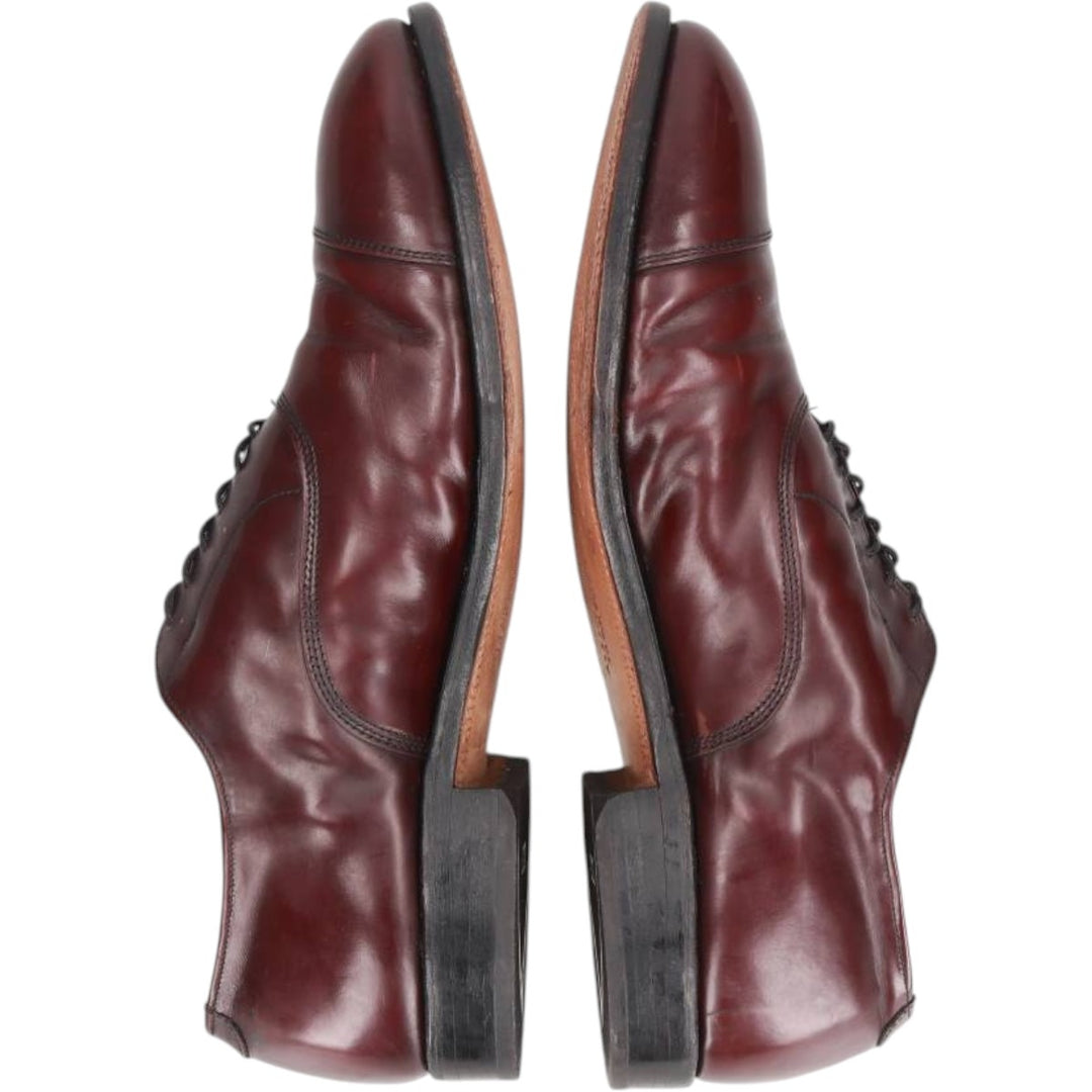 Allen Edmonds Park Avenue Straight Tip Shoes, Made in USA, Size 10 1/2 EEE Men's 28.5cm unclear burgundy type Vintage Second Hand