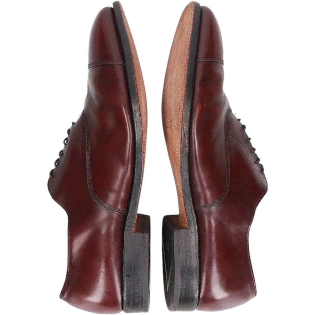 Allen Edmonds Park Avenue Straight Tip Shoes, Made in USA, Size 10 1/2 EEE Men's 28.5cm unclear burgundy type Vintage Second Hand