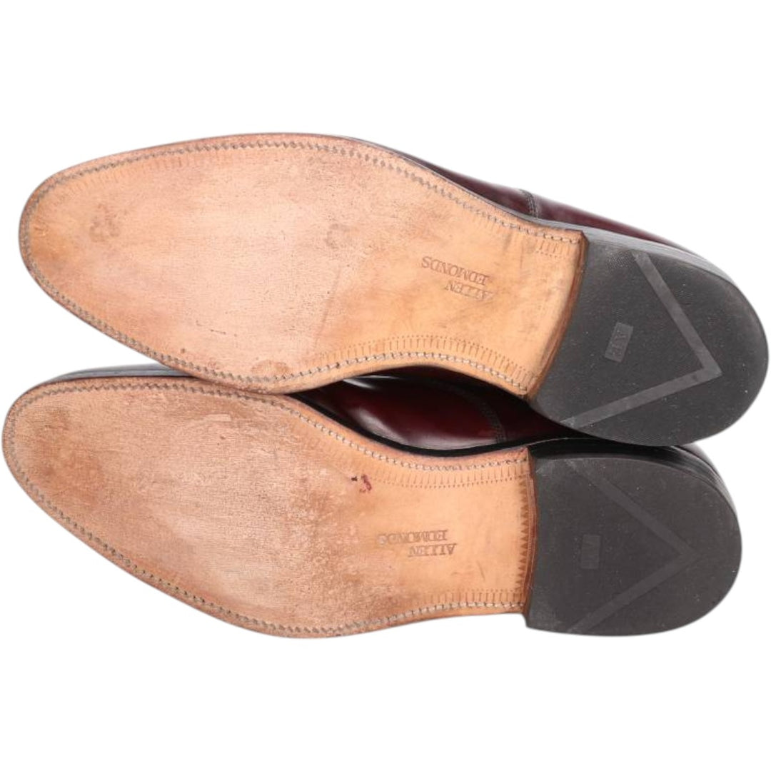 Allen Edmonds Park Avenue Straight Tip Shoes, Made in USA, Size 10 1/2 EEE Men's 28.5cm unclear burgundy type Vintage Second Hand