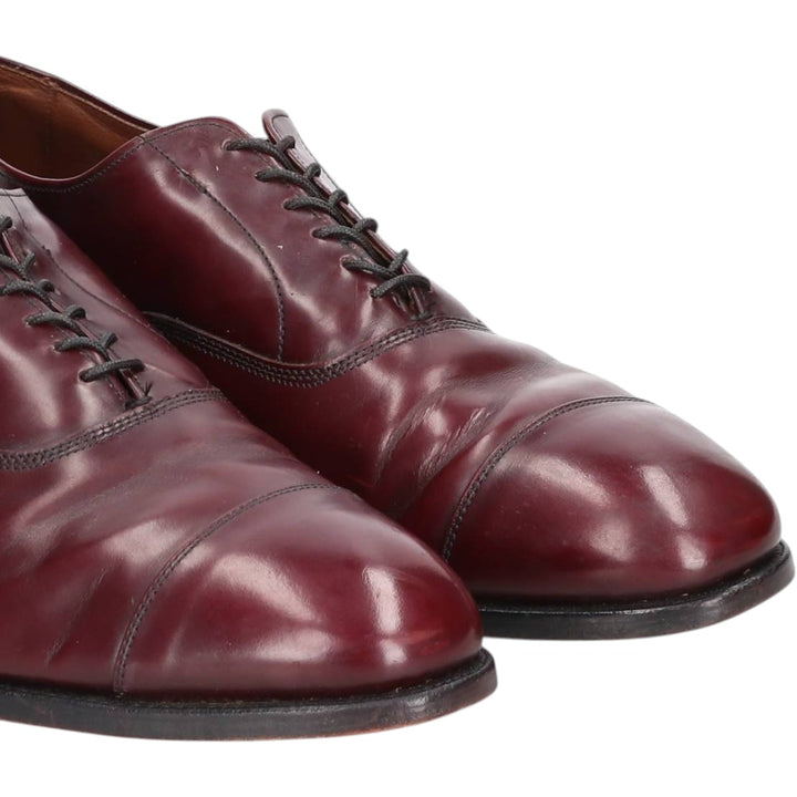 Allen Edmonds Park Avenue Straight Tip Shoes, Made in USA, Size 10 1/2 EEE Men's 28.5cm unclear burgundy type Vintage Second Hand
