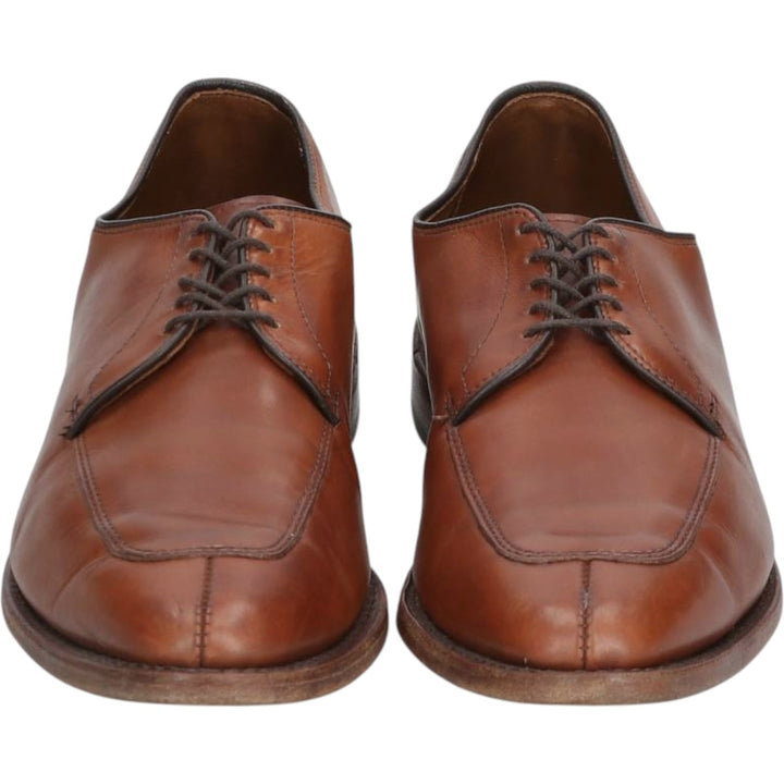Allen Edmonds Delray U-tip shoes, made in the USA, size 9 1/2 D Men's 27.5cm genuine leather red type reddish brown Vintage Second Hand