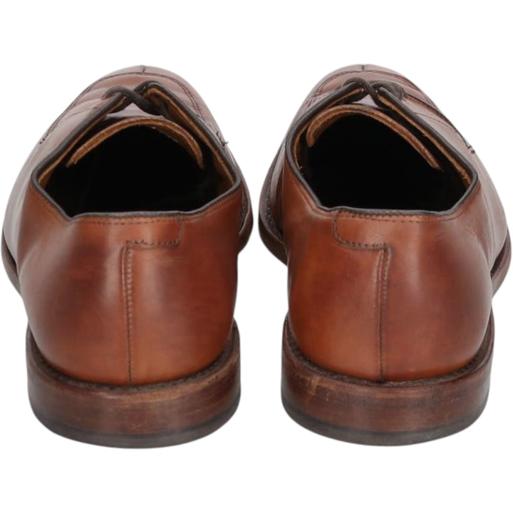 Allen Edmonds Delray U-tip shoes, made in the USA, size 9 1/2 D Men's 27.5cm genuine leather red type reddish brown Vintage Second Hand
