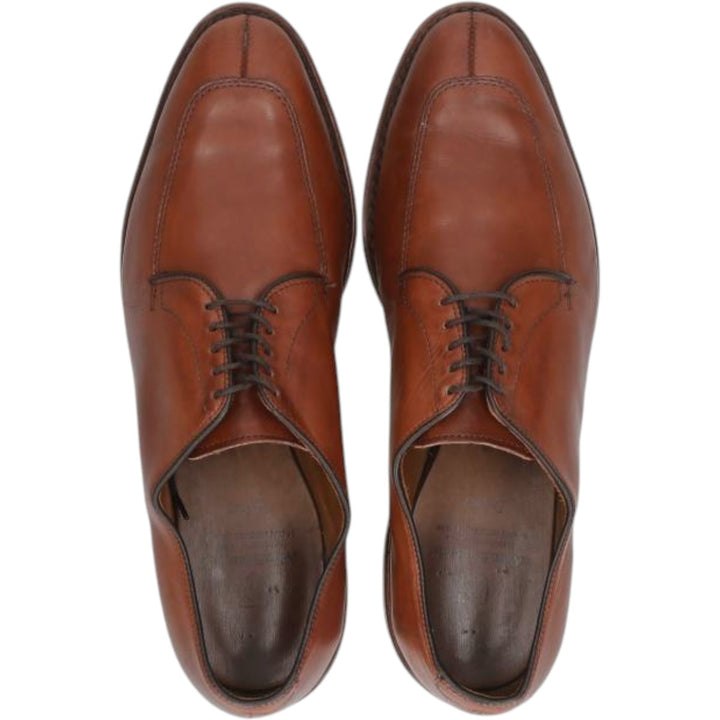Allen Edmonds Delray U-tip shoes, made in the USA, size 9 1/2 D Men's 27.5cm genuine leather red type reddish brown Vintage Second Hand