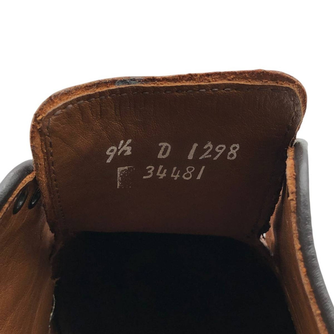 Allen Edmonds Delray U-tip shoes, made in the USA, size 9 1/2 D Men's 27.5cm genuine leather red type reddish brown Vintage Second Hand