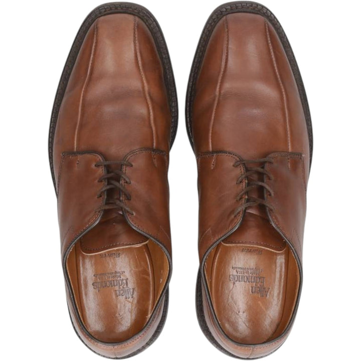 Allen Edmonds Warren Swirl Tip Leather Shoes, Made in USA, Size 8 1/2 D Men's 26.5cm unclear brown type Vintage Second Hand