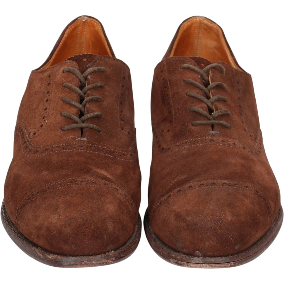 Cheaney Royal Tweed Straight Tip Shoes, Made in England, Size 10 1/2 Men's 29.0cm unclear brown type Vintage Second Hand