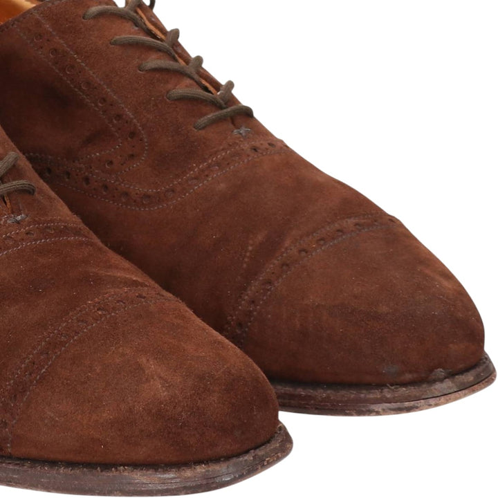 Cheaney Royal Tweed Straight Tip Shoes, Made in England, Size 10 1/2 Men's 29.0cm unclear brown type Vintage Second Hand