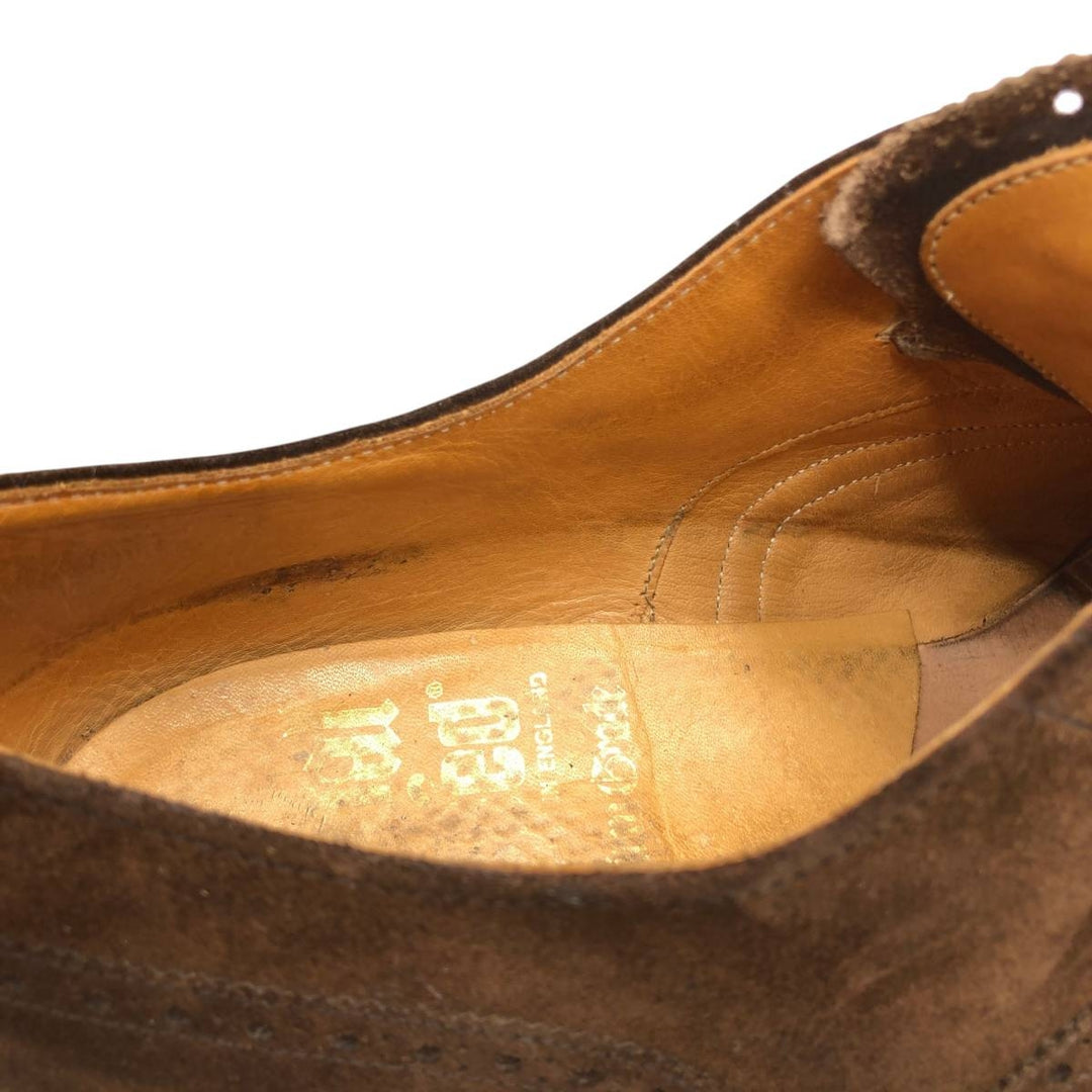 Cheaney Royal Tweed Straight Tip Shoes, Made in England, Size 10 1/2 Men's 29.0cm unclear brown type Vintage Second Hand