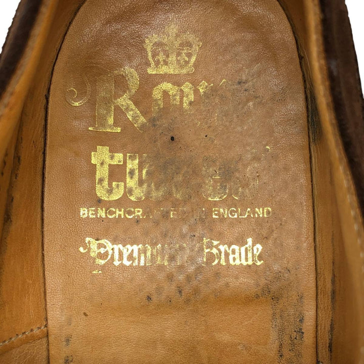 Cheaney Royal Tweed Straight Tip Shoes, Made in England, Size 10 1/2 Men's 29.0cm unclear brown type Vintage Second Hand