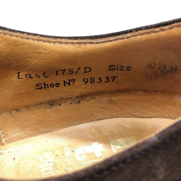 Cheaney Royal Tweed Straight Tip Shoes, Made in England, Size 10 1/2 Men's 29.0cm unclear brown type Vintage Second Hand