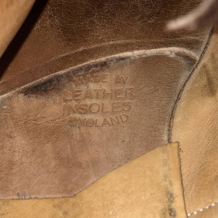 Cheaney Royal Tweed Straight Tip Shoes, Made in England, Size 10 1/2 Men's 29.0cm unclear brown type Vintage Second Hand