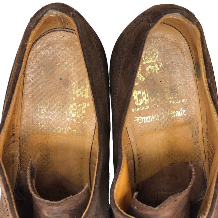 Cheaney Royal Tweed Straight Tip Shoes, Made in England, Size 10 1/2 Men's 29.0cm unclear brown type Vintage Second Hand