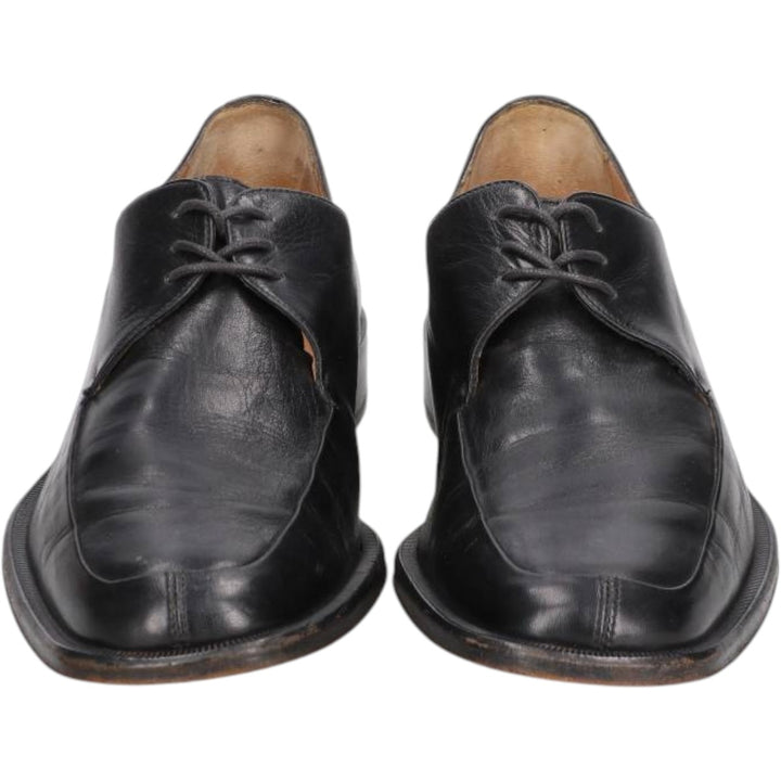 Bruno Magli BISHOP Handmade U-tip Shoes, Made in Italy, Size 9 1/2 M Men's 27.5cm unclear black type Vintage Second Hand
