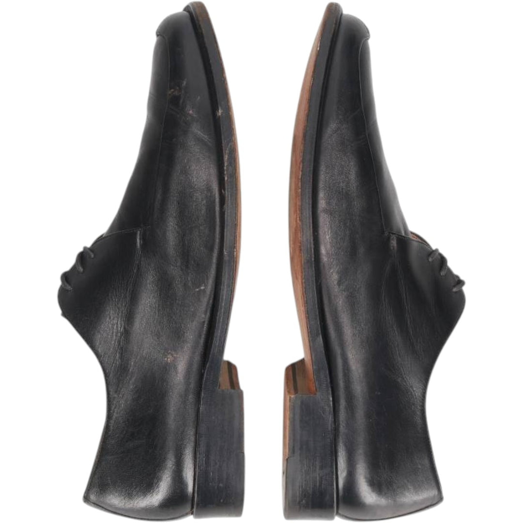 Bruno Magli BISHOP Handmade U-tip Shoes, Made in Italy, Size 9 1/2 M Men's 27.5cm unclear black type Vintage Second Hand