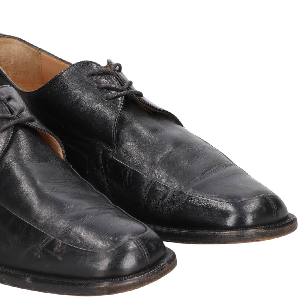 Bruno Magli BISHOP Handmade U-tip Shoes, Made in Italy, Size 9 1/2 M Men's 27.5cm unclear black type Vintage Second Hand