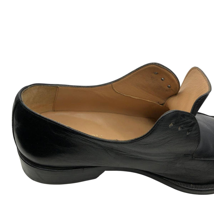 Bruno Magli BISHOP Handmade U-tip Shoes, Made in Italy, Size 9 1/2 M Men's 27.5cm unclear black type Vintage Second Hand