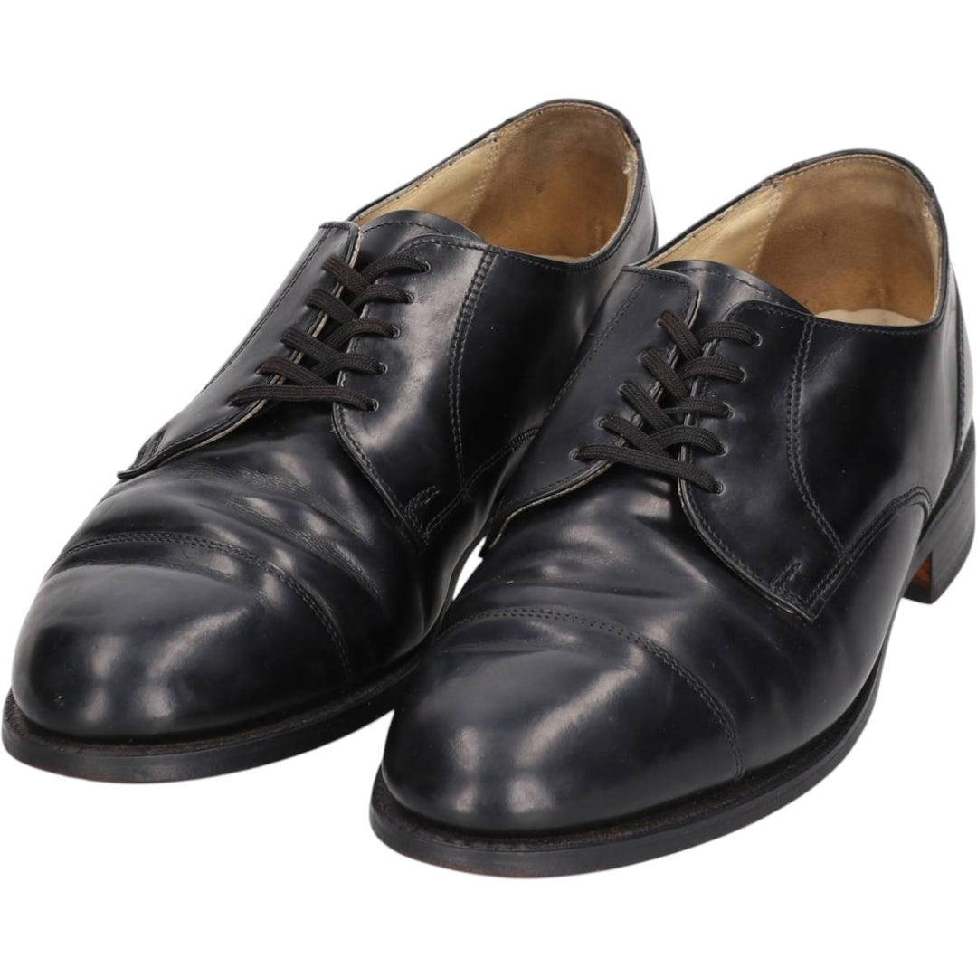 Bostonian straight-tip shoes, made in the USA, size 9 1/2 Men's 28.0cm genuine leather black type Vintage Second Hand