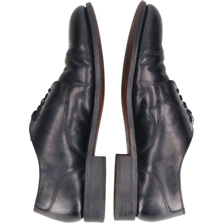 Bostonian straight-tip shoes, made in the USA, size 9 1/2 Men's 28.0cm genuine leather black type Vintage Second Hand