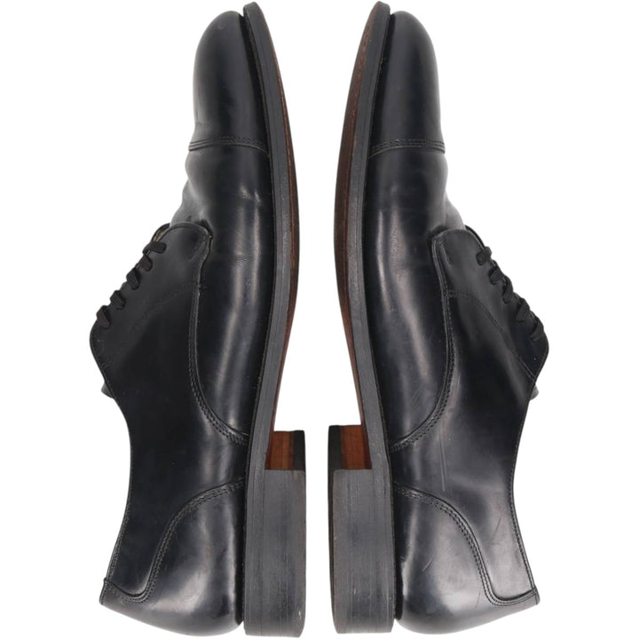 Bostonian straight-tip shoes, made in the USA, size 9 1/2 Men's 28.0cm genuine leather black type Vintage Second Hand