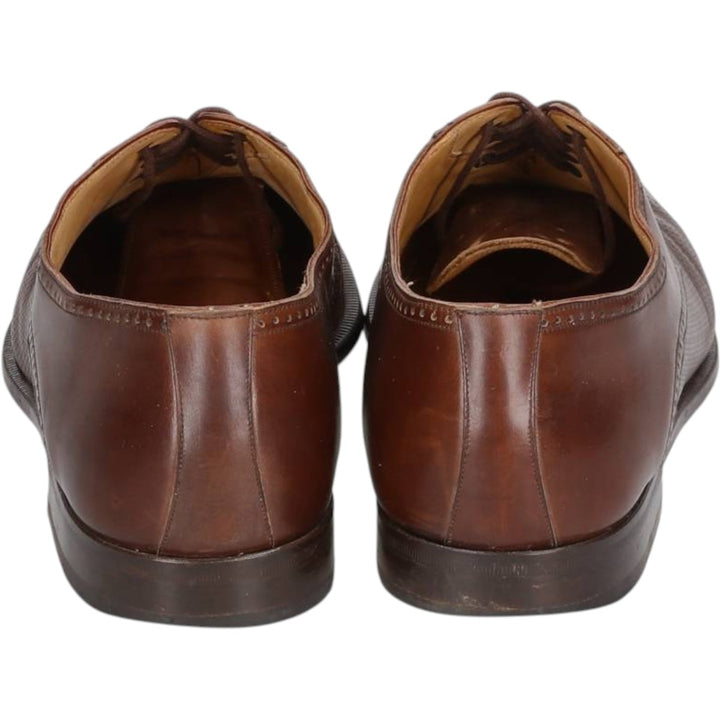 MEZLAN Straight Tip Shoes, Size 9 1/2M Men's 27.5cm genuine leather brown type Vintage Second Hand