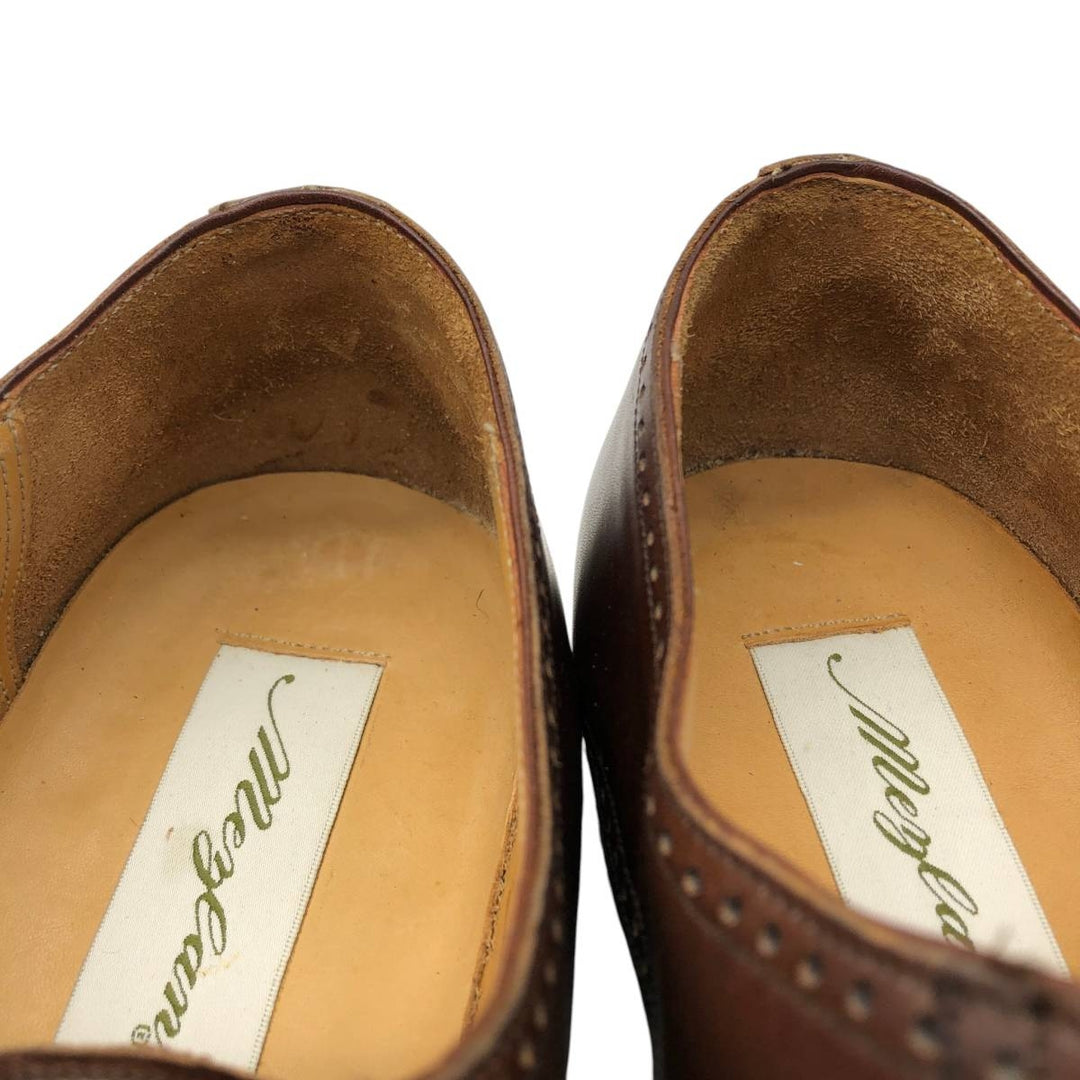 MEZLAN Straight Tip Shoes, Size 9 1/2M Men's 27.5cm genuine leather brown type Vintage Second Hand
