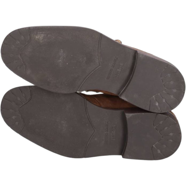 Bruno Magli GORE-TEX Monk Strap Shoes, Made in Italy, Size 9 Men's 27.0cm unclear brown type Vintage Second Hand
