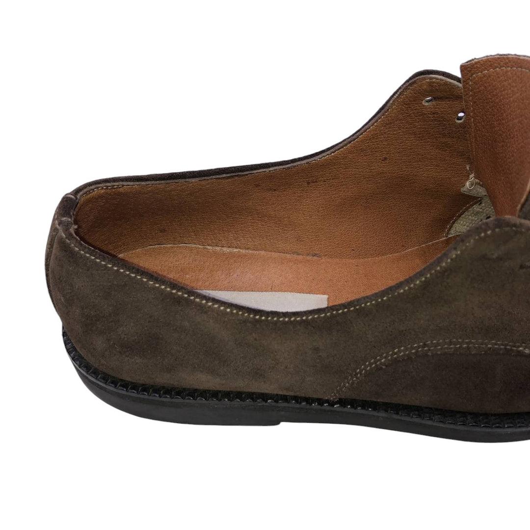 GIORGIO FERRARI Square Toe Plain Toe Shoes, Made in Italy Men's 26.0cm unclear brown type Vintage Second Hand