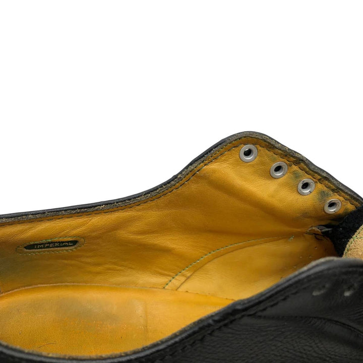 Florsheim Imperial Plain Toe Shoes, Size 9 1/2 D Men's 27.5cm unclear black type Vintage Second Hand