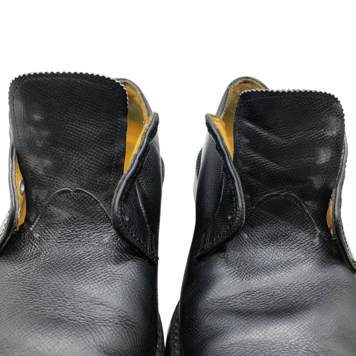Florsheim Imperial Plain Toe Shoes, Size 9 1/2 D Men's 27.5cm unclear black type Vintage Second Hand
