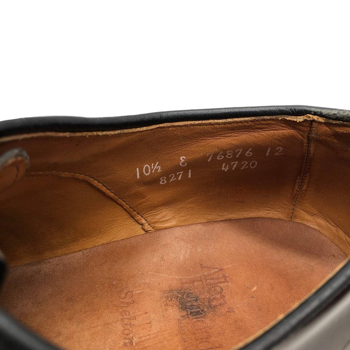Allen Edmonds Shelton Two-Tone Saddle Shoes, Made in USA, Size 10 1/2 E Men's 28.5cm unclear burgundy type Vintage Second Hand