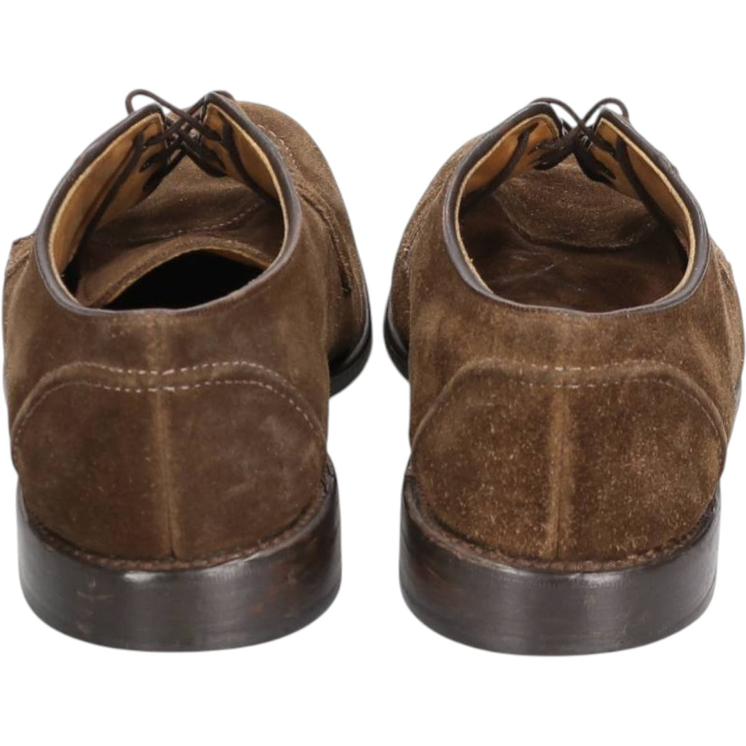 Allen Edmonds Hancock Suede U-Tip Shoes, Made in USA, Size 9 1/2 D Men's 27.0cm unclear brown type Vintage Second Hand