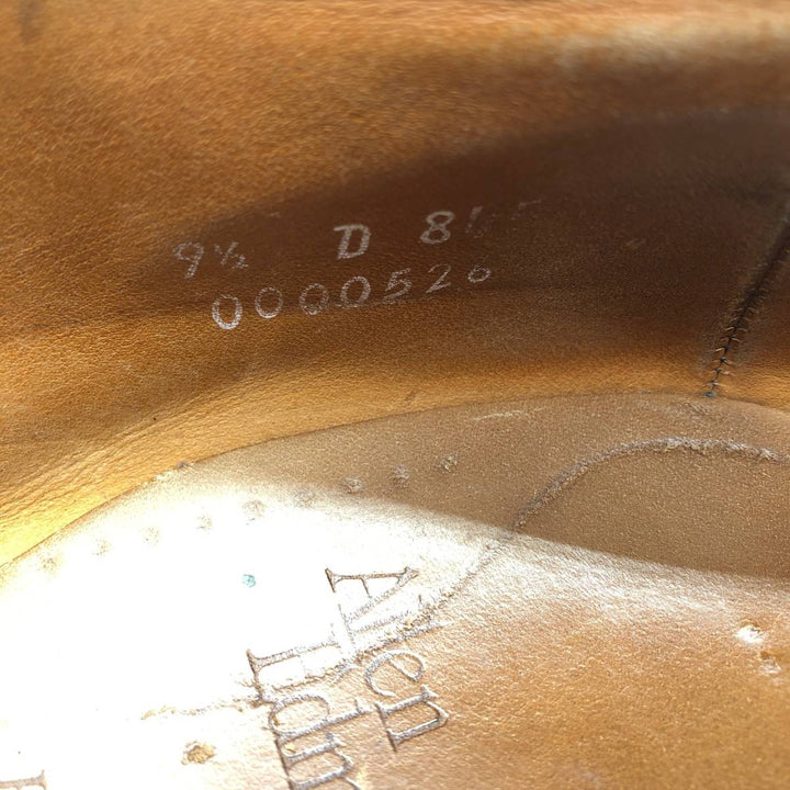 Allen Edmonds Hancock Suede U-Tip Shoes, Made in USA, Size 9 1/2 D Men's 27.0cm unclear brown type Vintage Second Hand