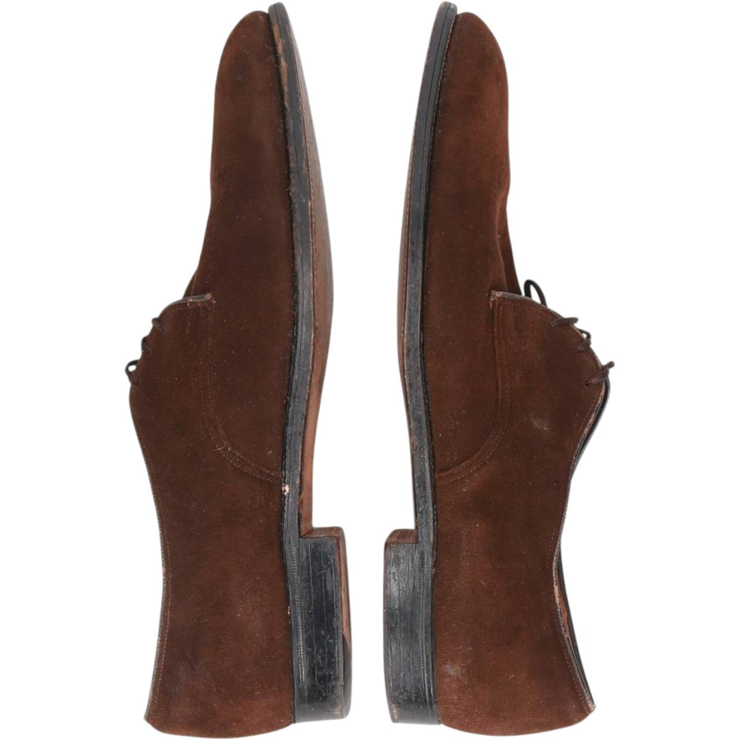 Alan McAfee plain toe shoes, made in England. Men's 27.0cm unclear brown type Vintage Second Hand